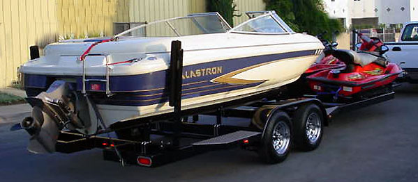 Combination Boat and Jet Ski Trailer
