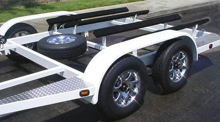 Custom Aluminum Chromed Wheels