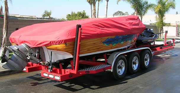 Boat & Jet Ski Combination Trailer | SHADOW TRAILERS