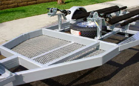 Jet Ski Trailer, Storage Area